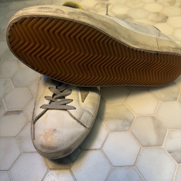 Golden Goose Super Star 41 with lime gree - Picture 5 of 5